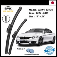 🔥 MR WIPER🔥 BMW 4 Series F32 F36 (2014-2019) MR WIPER JAPAN TECHNOLOGY WIPER BLADE WINDSCREEN WIPER