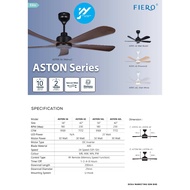 DEKA FIERO - ASTON 42''/56'' 5 Blades 24 Speed Remote Control DC Ceiling Fan/Kipas Siling