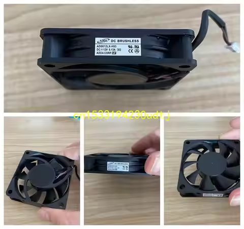 Brand FOR ADDA AD0612LX-H93 AD0612HX-H93 6015 12V 6CM BENQ Ms614 MH680 W1070 projector cooling fan