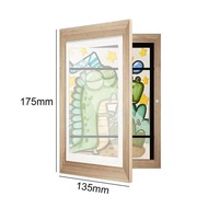 Picture Easy Change Artwork Display Storage Frames Front Opening 5.9x4.3 Inner Frame for Schoolwork 