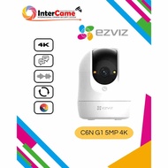 CCTV Camera EZVIZ C6N G1 4K 5MP Indoor WiFi 6 LAN AI Human Detection Pan & Tilt Color Night Vision P