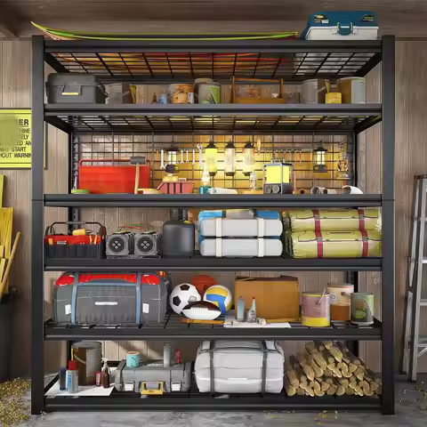 Garage Shelving,Storage Shelves Heavy Duty Loads 3500LBS,Adjustable Garage Shelves,Customized
