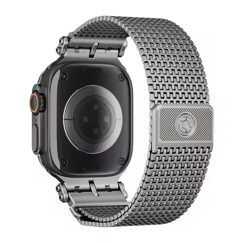 Milanese Loop For Apple Watch Band 46mm 45mm 49mm 44mm 42mm Stainless Steel Bracelet iwatch Series 1