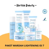 Terbaruuu!!! Paket Wardah Lightening 7 In 1 Skin Care Mencerahkan