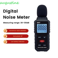 AUGUSTINE Decibelimeter, 30~130dB Environment Noise Meter, Professional Handheld Digital 0.1 dB dB M
