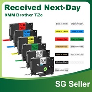 Compatible Brother TZe Tape Label 9mm TZe221 for P-Touch PT-H107 PT-H100 PT-H110 D200 Label Printer