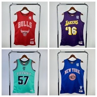 [Hot pressed]Retro Edition Basketball Jersey Iverson Lakers Bulls Durant Allen Bird Iverson
