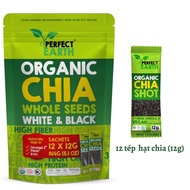 Perfect Earth Organic Chia Seeds 144g (12 cloves x12g)