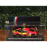 1/64 LookSmart Ferrari 296 GT3 #51 2nd Spa 2024 LS64015 [MGM]