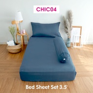 TULIP ชุดเครื่องนอน ผ้าปูที่นอน ผ้าห่มนวม รุ่นTULIP CHIC สีพื้น CHIC04 สัมผัสนุ่มสบายสไตล์มินิมอล