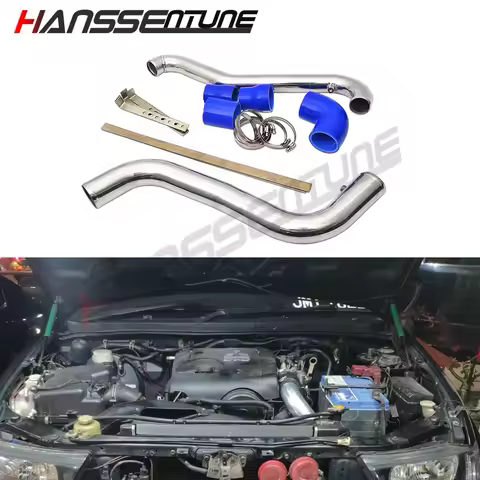 For Mitsubishi Triton L200 2.5L 4D56 Diesel 2005-2014 Intercooler Aluminum Piping Kit