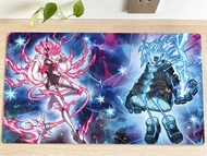 YuGiOh Custom Playmat Spright Carrot and Blue TCG CCG Mat Trading Card Game Mat Table Desk Play Mat Mouse Pad