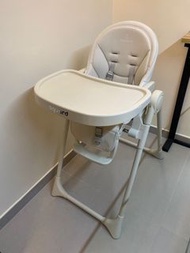韓國aguard - 2.0 Tosby 7 段式可躺高腳餐椅high chair -奶油 白色 3.0