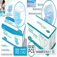 Masker EARLOP 3-ply | Masker HEADLOOP 3-Ply | Masker Hijab Headlop