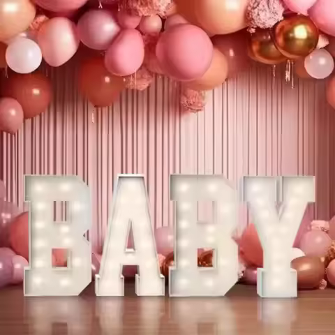 Custom Big plastic 4 Ft Tall Marquee Letters With High Quality Outdoor Waterproof Metal Custom Led M