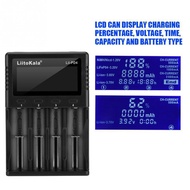 LiitoKala Lii-PD4 LCD Smart 18650 Battery Charger Li-ion 18650 26700 16340 26650 21700 20700 Battery Charger