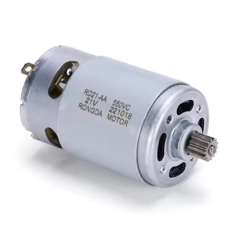 DC 21V Mini Motor 14 Teeth 28000RPM 14 Teeth 8.2mm Gear for Mini Chain Saw Reciprocating Saw Hand Sa