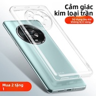 MINGCAI | Ốp Lưng Silicone Mỏng Trong Suốt cho Honor Magic4 Magic4Pro Chống Sốc