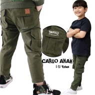 celana panjang anak laki-laki umur 2-10 tahun bahan catton twill