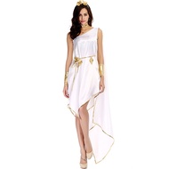 White Greek Goddess Outfit - Seductive Roman-Inspired Woman's Halloween Costume