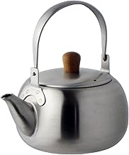 Nagao TM-500 Tsubamesanjo Teapot, 16.9 fl oz (500 cc), 18-8 Stainless Steel, With Tsuru, Made in Jap