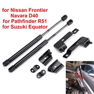 Front Engine Cover Gas Struts Bonnet Hood Lift Support Bar for Nissan Frontier Navara D40 Pathfinder