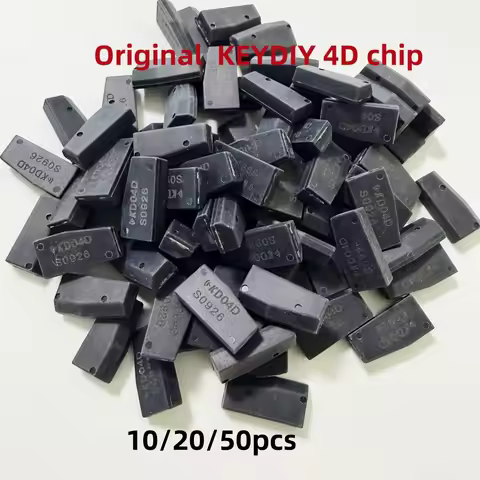 10 50pcs Original KEYDIY 4D KD4D Transpoder Chip KD 4C/4D 4C 4D KD4D Copy Car Key Chip for KEYDIY KD