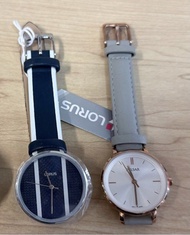 清倉 全新 Lorus & pulsar Quartz Watch 29-30mm 女裝錶(精工Seiko副線生產) 綠 藍 啡 黑 迷彩 尼龍帶 多色 粗帶 新年 皮帶