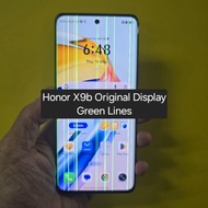 Second hand faulty Original Used Honor X9b working LCD ( Green Line ) | Touch All Perfect LCD Minus 