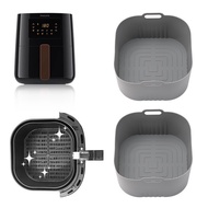 23cm Baking Pan Philips HD9252 HD9200 HD9255 Square Air Fryer Silicone Baking Pan LPUC