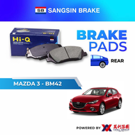 Sangsin Brake REAR Brake Pad For MAZDA 3 BM42 -SP-1730