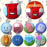 Cartoon Funny Anime BFDI Icons Badges Tinplate Soft Button Pin Brooch Metal Badge Custom Jewelry Acc