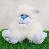 Fluffy Yeti Doll White Blue Yeti Doll Cute Yeti Doll