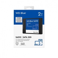 威騰 WD Blue 藍標 SA510 SATA SSD【2TB】2.5 吋 固態硬碟 （WD-SA510-2TB）
