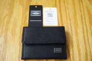 Porter Current Coin Case 052-02205 日本吉田 黑色壓紋牛皮 散紙包 散銀包 零錢包 Made in Japan