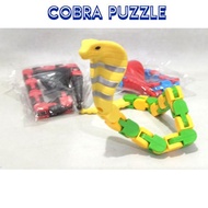 Mainan puzzle rubik ular Cobra - satuan - acak - Cobra Puzzle - RUBIK ULAR COBRA - RUBIK COBRA - RUB