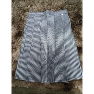 SCHOOL UNIFORM PALDA CHECKERED BLACK BACKPLITS