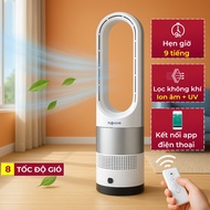 Quạt Điện Không Cánh Lọc Không Khí Mini FUJIHOME BF18 Nhập Khẩu Quạt Máy Cây Đứng Điều Khiển Wifi Từ
