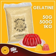 1kg Gelatin 200 Bloom Gelatin Powder Halal Gelatine Serbuk Gelatin Repack