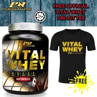 Whey Protein Halal - Vital Whey 2kg/4.41lbs 100% Whey Isolate With 24g Protein 67 Servings - Fast Mu