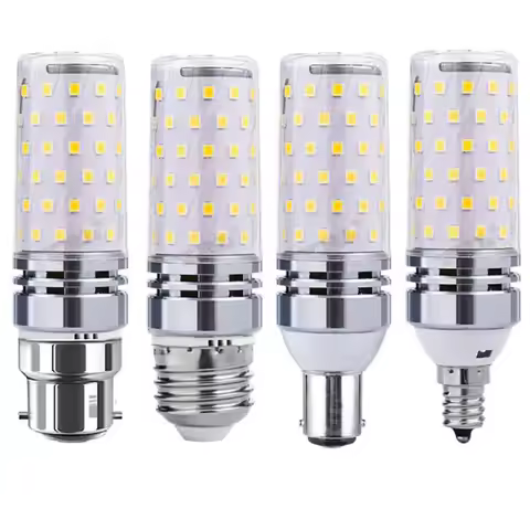E14 E27 B15 B22 12W 16W 25W 40W LED Corn light Bulb SMD2835 LED Bulb 85-265V LEDs Candle light Spotl