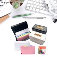 Orangesea 150 200 Sheets Tabbed Index Paper 3x5Inch Cards Divider Card Ruled Notecard