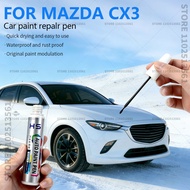 For Mazda CX3 Paint Repair Pen Touch Up Scratch Remover DIY Car Accessories White 34K Blue 42M 41B B