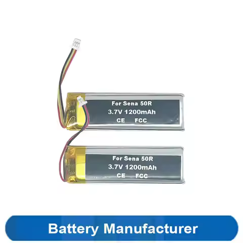 1200mAh Battery For Sena 50R Motorcycle Helmet Bluetooth Headset Intercom