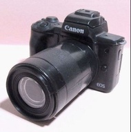 Takara Canon EOS Kiss M フラッシュ＆サウンド ミニコレクション 佳能相機扭蛋 (EF-M55-200mm F4.5-6.3 IS STM) 有影相聲音 電池需自行更換
