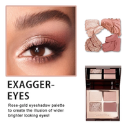 FOR CHARLOTTE TILBURY #Pillow Talk/#Exagger-Eyes/#BELLA SOFIA /# THE GPLDEN GODDESS(5.2g)