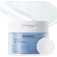 Biodance Cera-nol Gel Toner Pad (60 pads) | Cooling Toner Pads | 4.93 fl.oz. (140g)