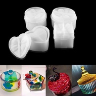 1pcs Round Stripe Storage Box Mold Crystal Epoxy Resin Mold Making Craft Resin Molds for DIY Jewelry Making Tools Moulds