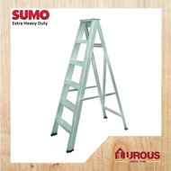 SUMO HEAVY DUTY HARDNESS ALUMINIUM SINGLE SIDED LADDER / TANGGA LIPAT ( STEPS 11,12 )