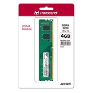 Transcend JetRam 4GB DDR4 3200 UDIMM For Desktop - JM3200HLD-4G